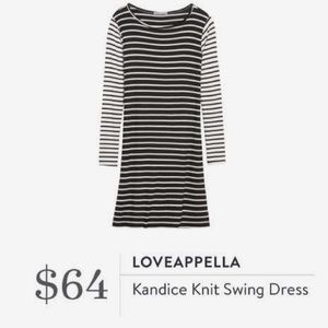 Loveappella Kandice Knit Swing Dress: Stitch Fix